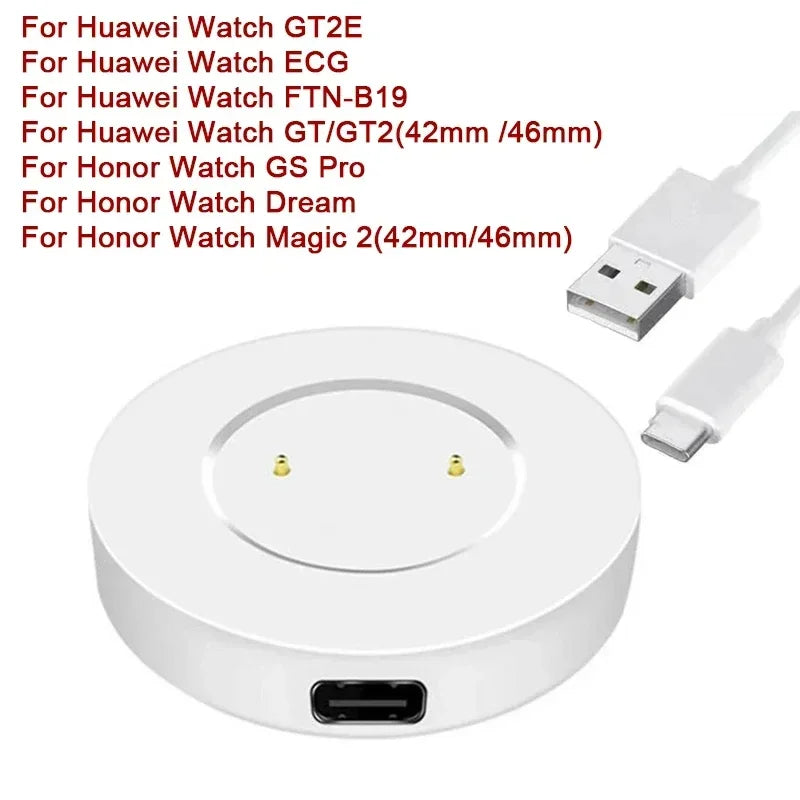 Charger Dock For Huawei Watch 3 3 Pro ECG GT2 GT3 Pro Magnetic Charging Cradle Holder Base For Honor Watch Dream Magic 2 Charger Peaceful Pleasures Health and Wellness