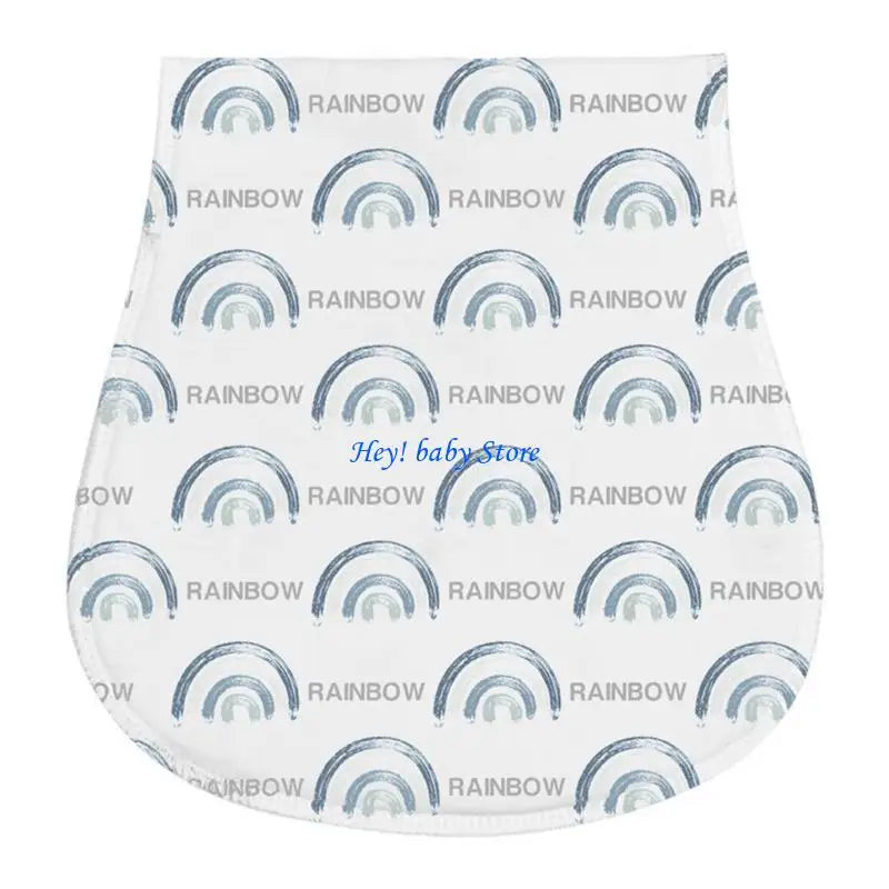 Soft Absorbent Baby Burp Cloths – Newborn Feeding & Teething Bibs