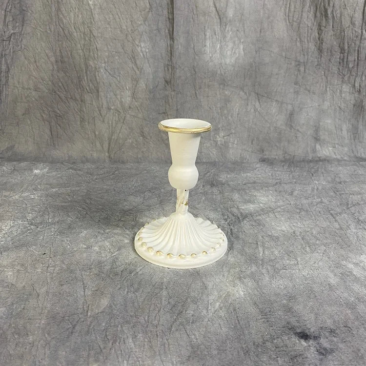 Iron Metal Candlestick Holder | Wedding & Home Décor
