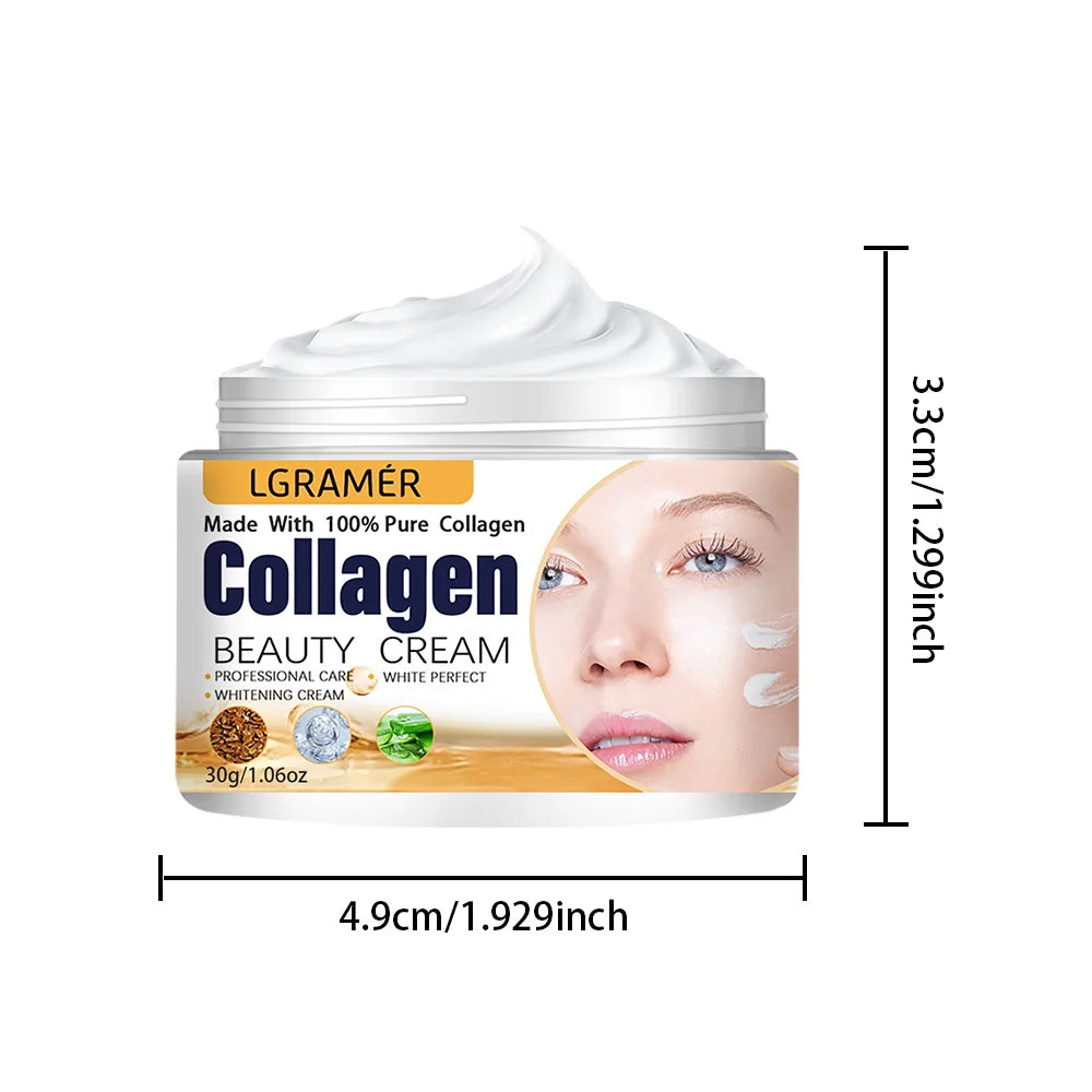 Anti Wrinkle Cream Eye Cream Face Moisturizer Anti Aging Face Lifting Nourishing Repair Collagen Boost Cream Korean Essence Peaceful Pleasures Health and Wellness
