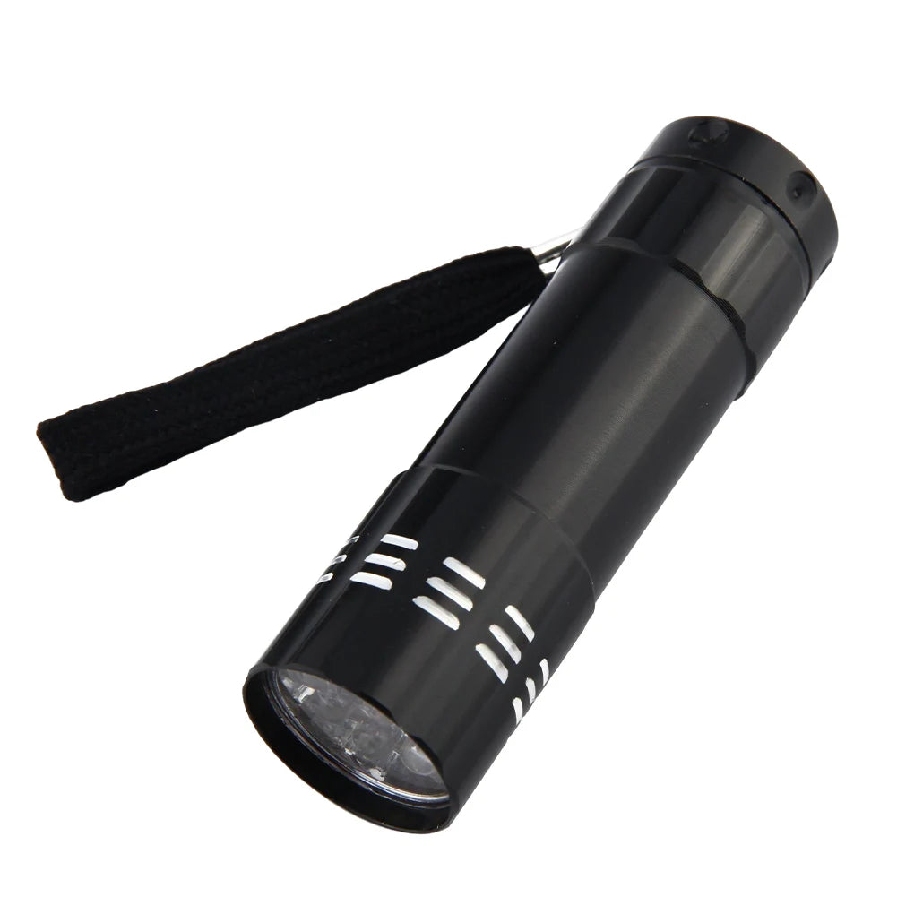UV Flashlight 395nm Zoomable Ultraviolet Torch – Pet Stain Detector Electronics Accessories Peaceful Pleasures Health and Wellness