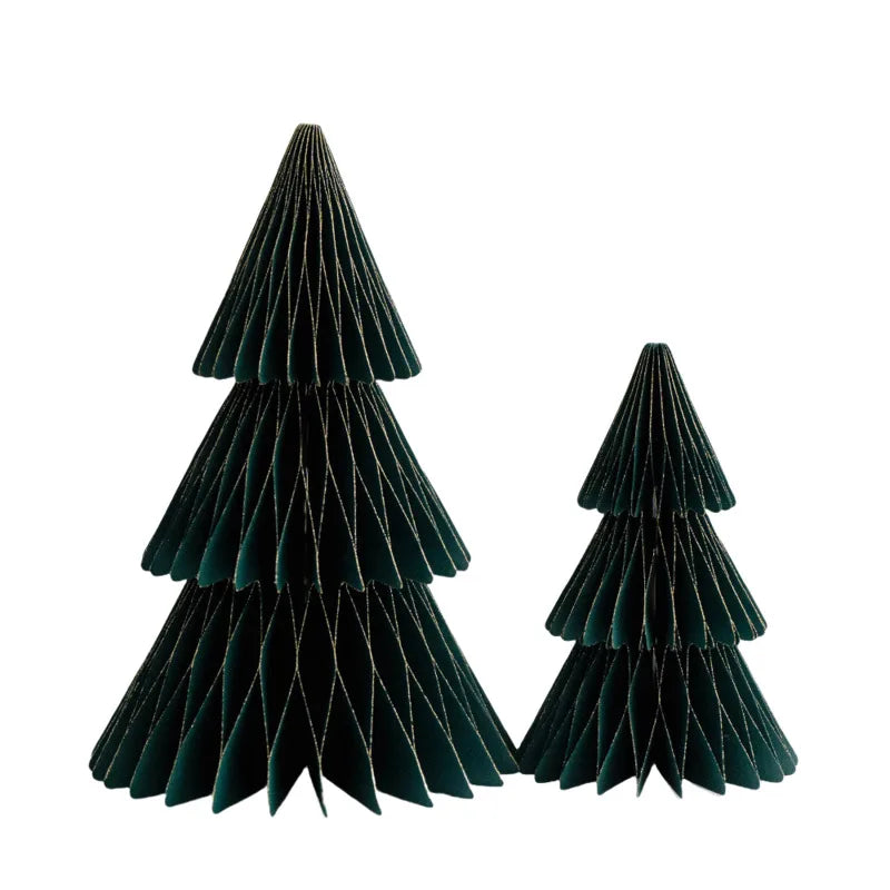 Christmas Desktop Decoration Kit – Paper Ornaments Home & Office