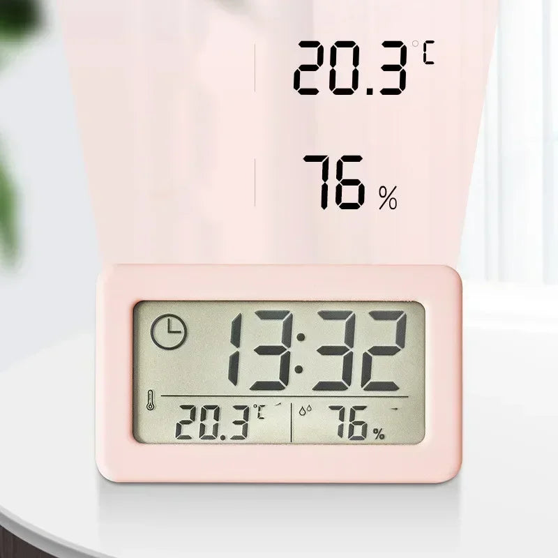 Digital Alarm Clock with Hygrometer – LED Temp & Humidity Alarm Clock Hygrometer Peaceful Pleasures Health and Wellness
