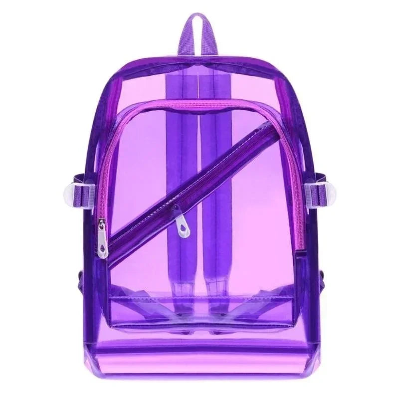 Fashionable Waterproof PVC Transparent Backpack Clear Plastic Mini