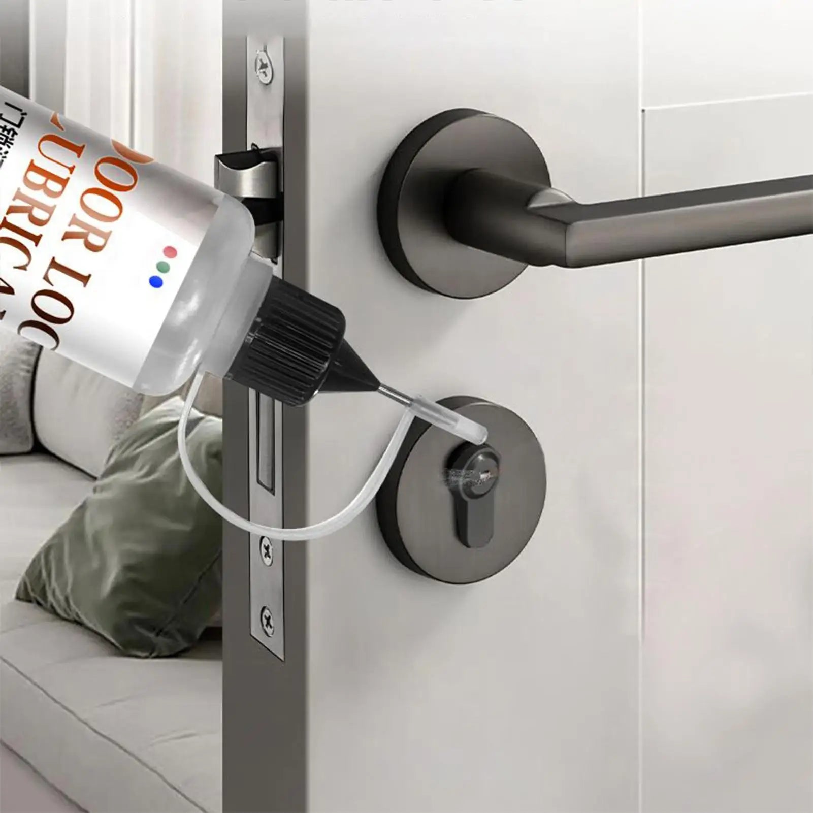 Door Hinge Lubricant 30ml Silent Rust-Resistant Lubricating Oil For Squeaky Fix Long-Lasting On Locks Sliding Tracks Metal Parts Peaceful Pleasures Health and Wellness