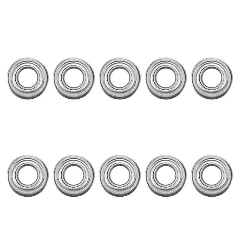 A36T-100PCS MF84ZZ LF840ZZ Shielded Flanged 4 X 8 X 3MM Model Ball Flange Bearing Peaceful Pleasures Health and Wellness