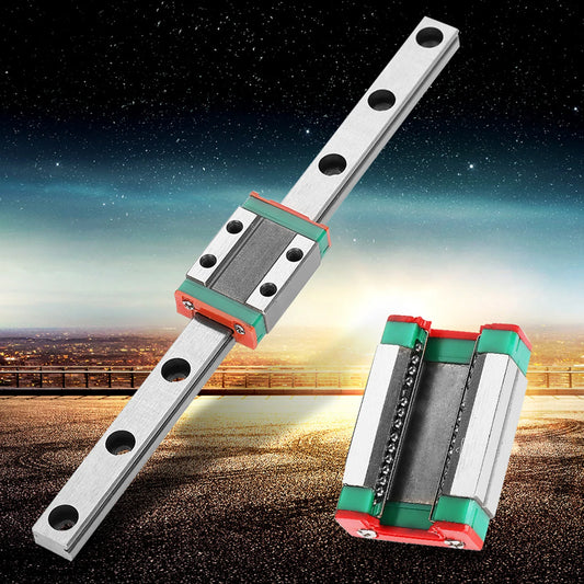 LML9B Miniature Linear Rail Rail 9mm Width Slide Block Linear Motion Rail Linear Rail Carriage Linear Rail Peaceful Pleasures Health and Wellness