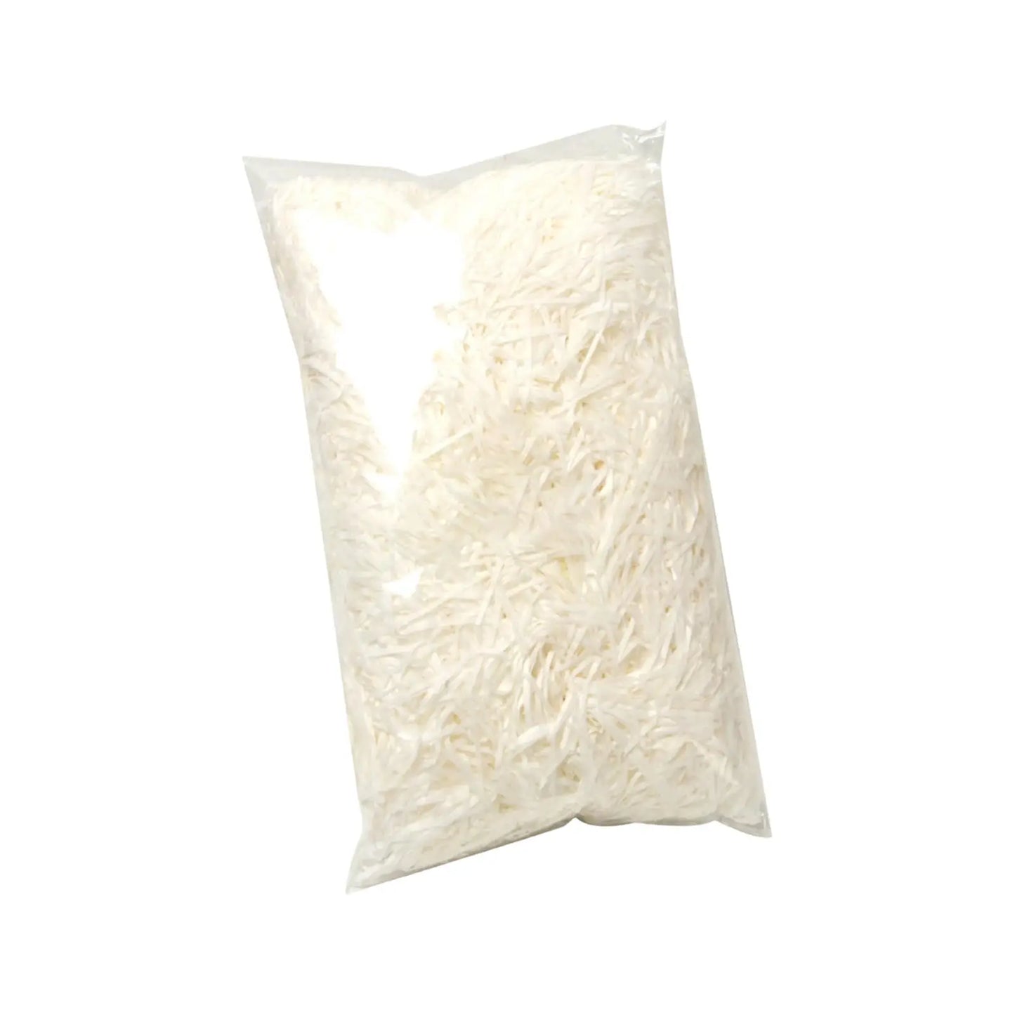 200g Shredded Paper Gift Basket Filler | Party & Holiday Décor Gift Basket Filler Peaceful Pleasures Health and Wellness White 200g