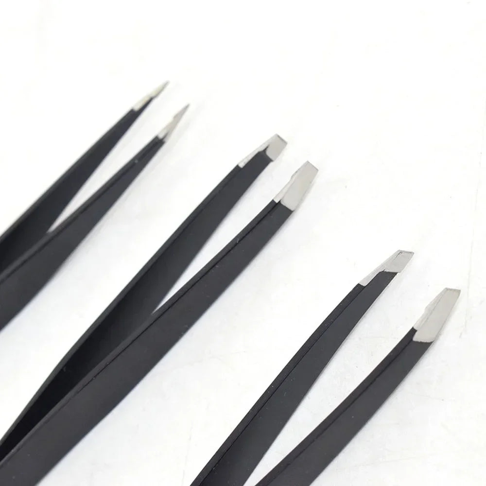 15pcs Steel Nose Hair Removal Round Tip Trimming Tweezers Peaceful Pleasures Health and Wellness