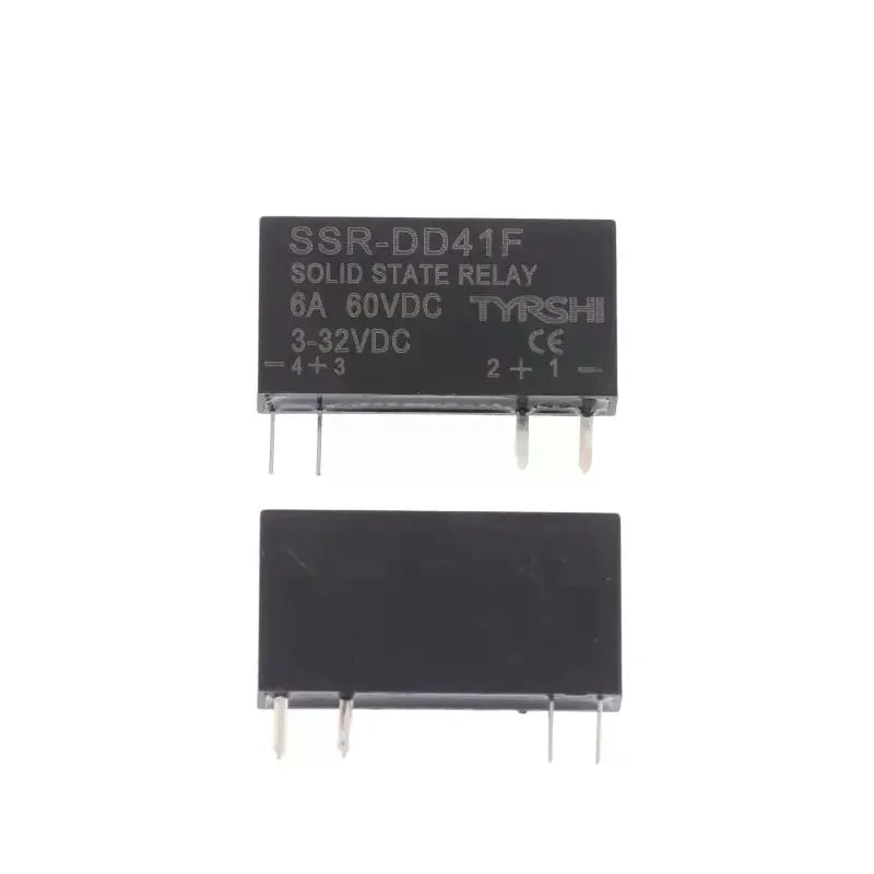 Slim SSR DIN Rail Relay Module 3-32VDC Non-Contact 6A Switch Solid State Relay Peaceful Pleasures Health and Wellness