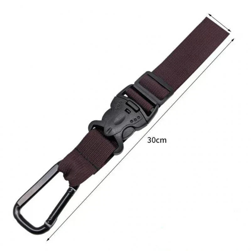 Adjustable Luggage Strap Buckle & Suitcase Hanger Clip