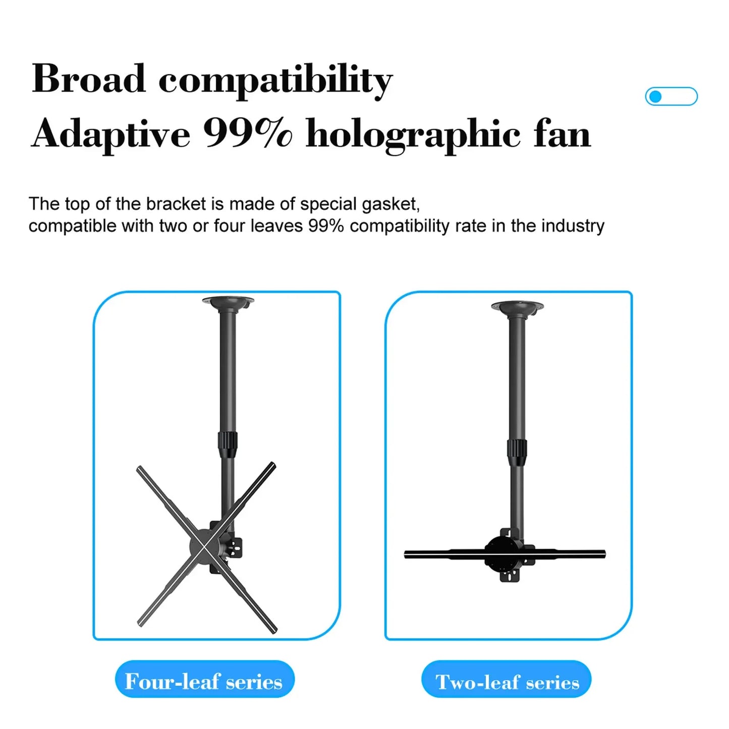 3D Advertising Display Adjustable Extendable 15 5 24 Inches