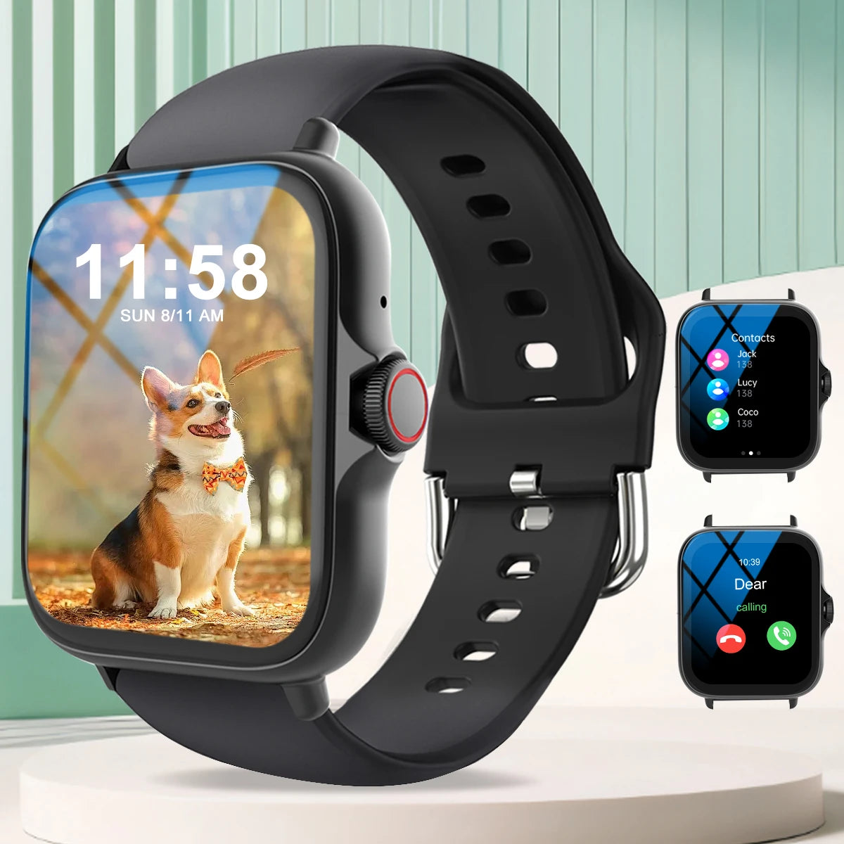 LOMAXFR Smart Watch – Wireless Calling & Sleep Tracker | iOS & Android
