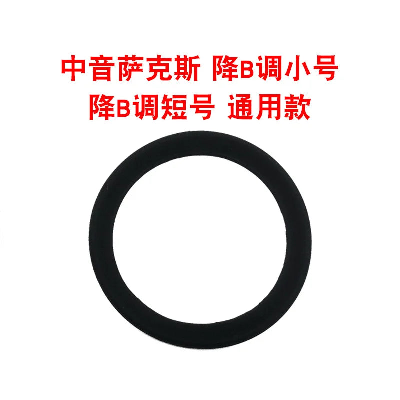 Silica Gel Sax Mute Ring Dampenersilencer Alto Tenor Soprano Saxophone