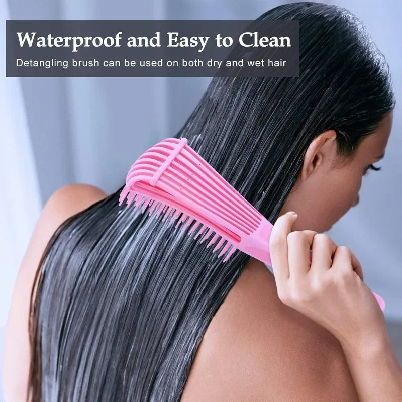 Detangling Hair Brush Scalp Massage Hair Comb Detangling Brush for Curly Hair Brush Detangler Hairbrush Women Men Salon Peaceful Pleasures Health and Wellness