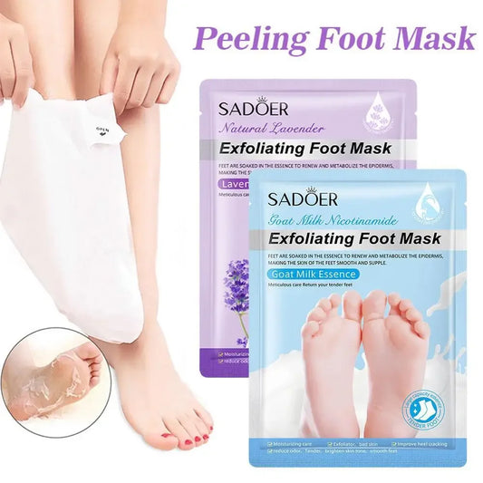 Exfoliating Foot Peel Mask Socks – Dead Skin Remover Foot Peel Mask Oasis Select