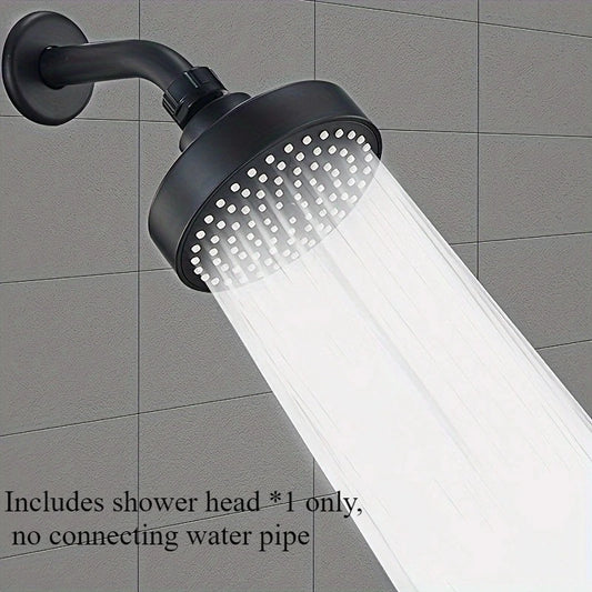 3.9" Round Rain Shower Head | 5-Mode High-Pressure Fixed Sprayer Fixed Shower Head Peaceful Pleasures Health and Wellness