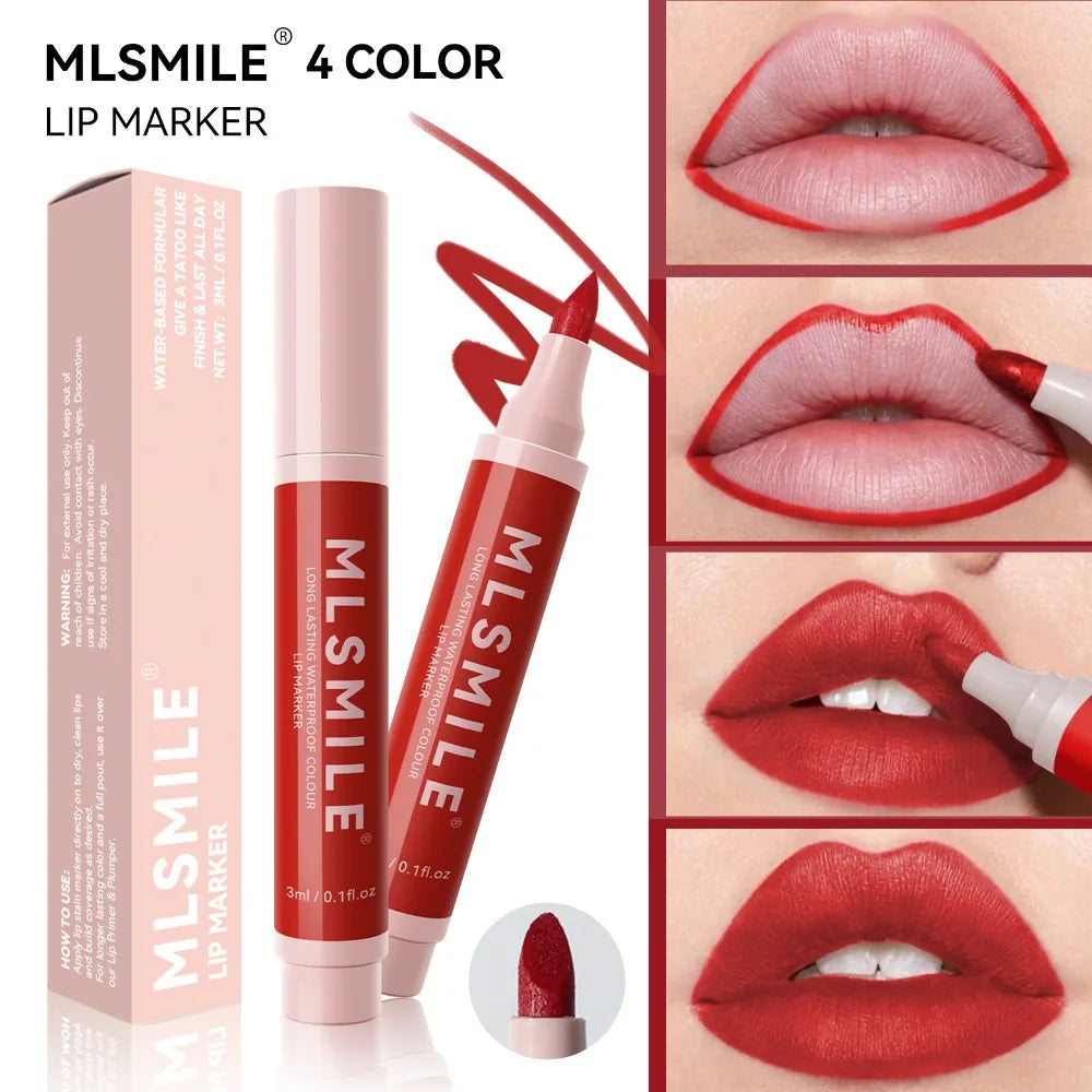Nude Brown Matte Lip Liner Pen – Waterproof & Long-Lasting