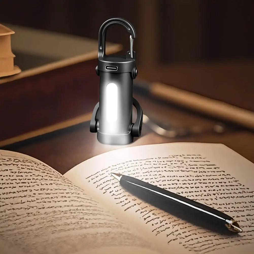 Mini COB LED Rechargeable Keychain Flashlight | 800 Lumens