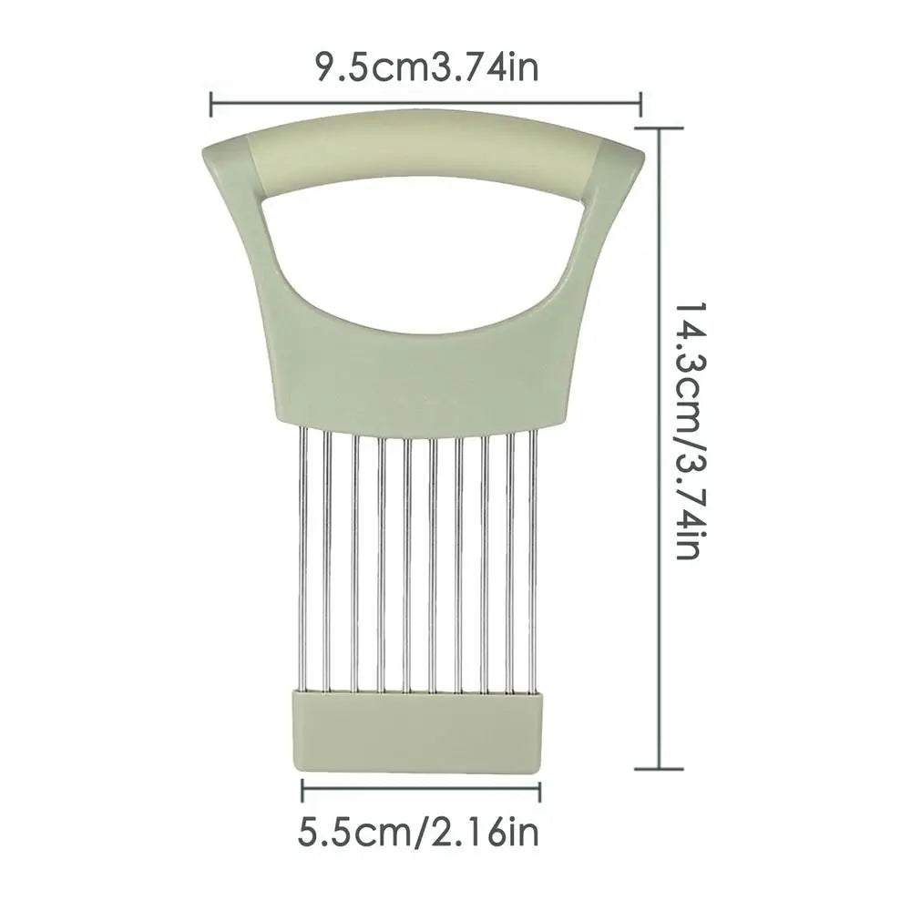 Vegetable Slicing Holder – Onion Tomato Potato Slicer Fork