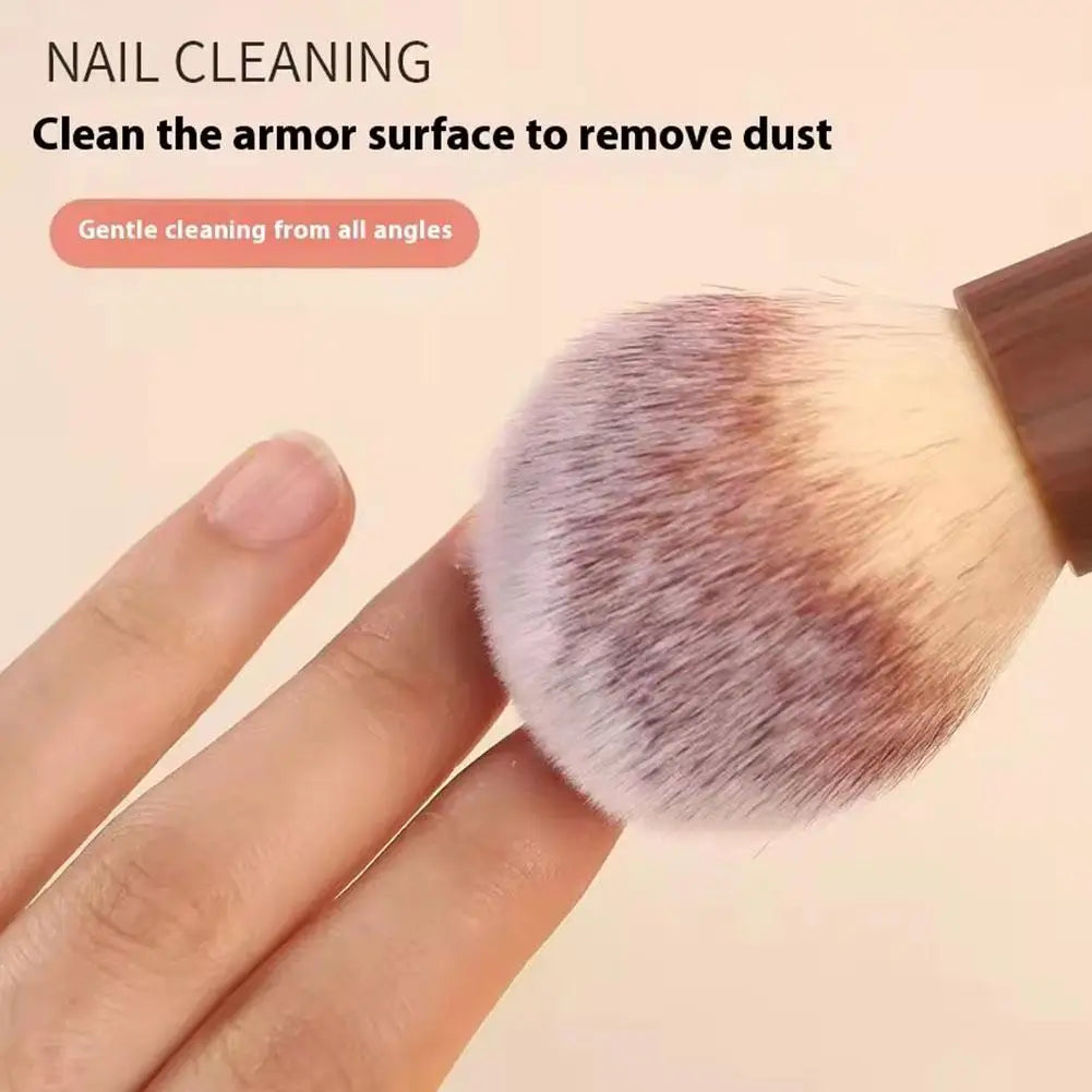 1pc Big Makeup Brushes Powder Cosmetic Brush Face Blush Contour Brush Kabuki Nail Brush Makeup Tools With Bag Sculpting Peaceful Pleasures Health and Wellness