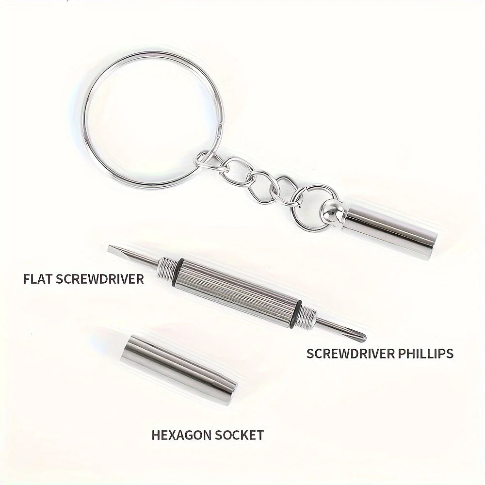 Mini Hand Glasses Screwdrivers 3-in-1 Spectacle Repair Kits