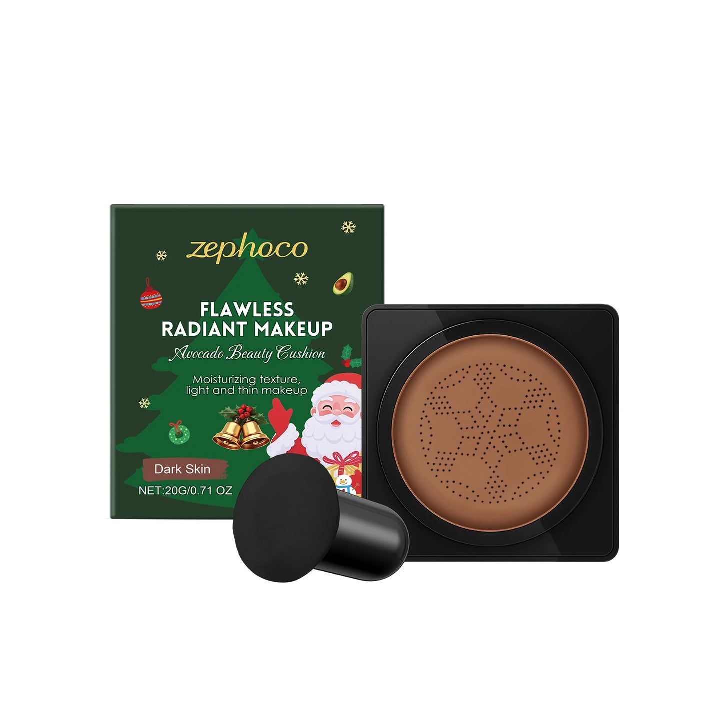 Deep Skin Tone Radiance Cushion Cream | Lightweight Makeup Primer