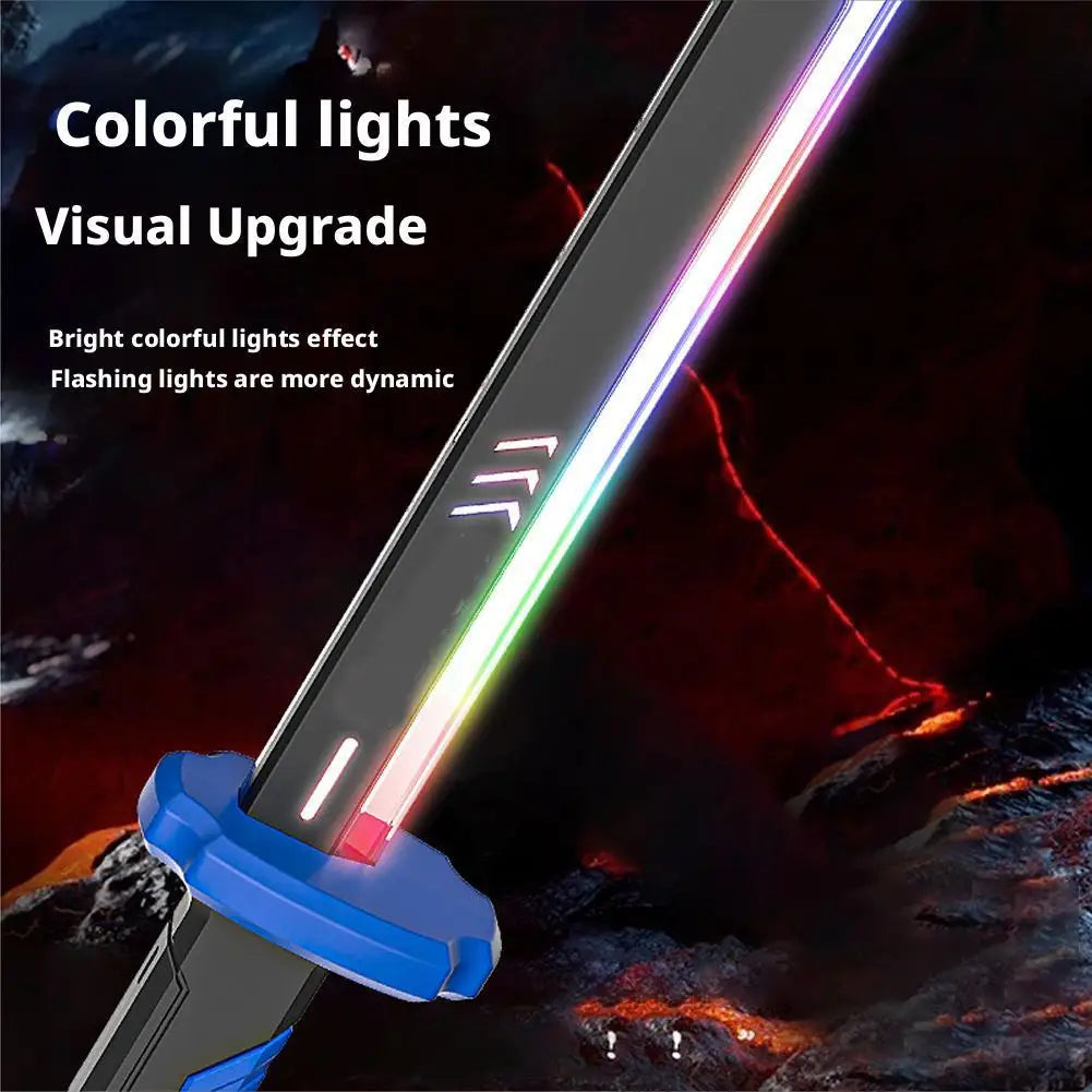 Colorful Glowing Sword Toys for Kids and Adults Peaceful Pleasures Health and Wellness