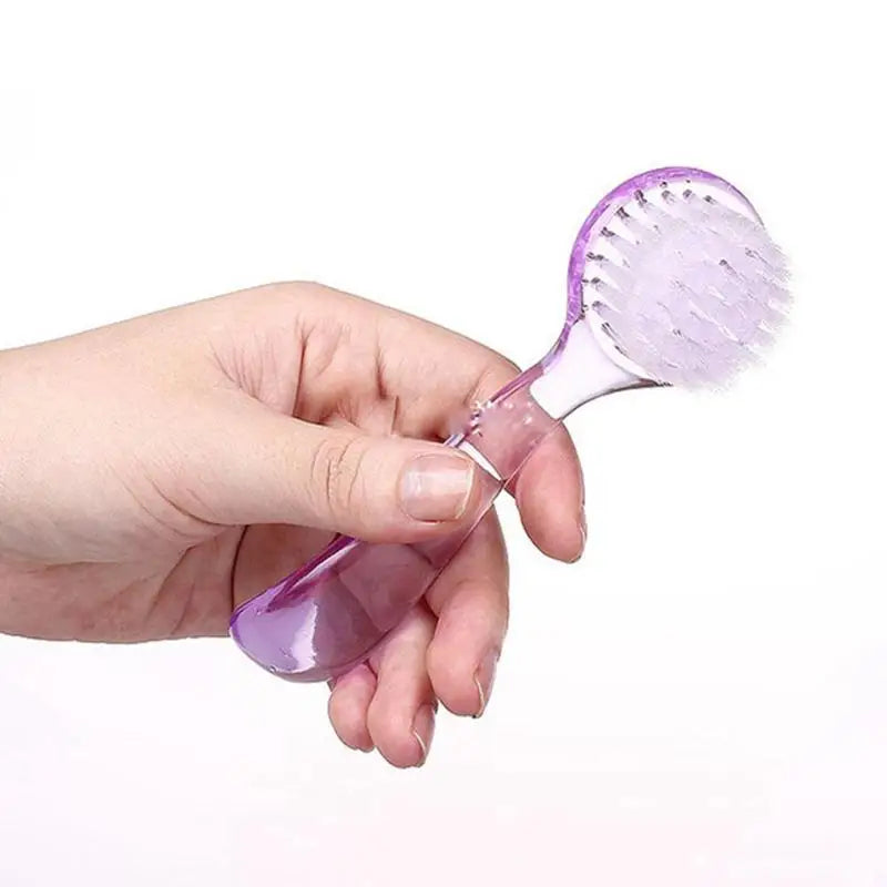 Soft Nail Dust Brush with Cover – Manicure Cleaning Brush Peaceful Pleasures Health and Wellness