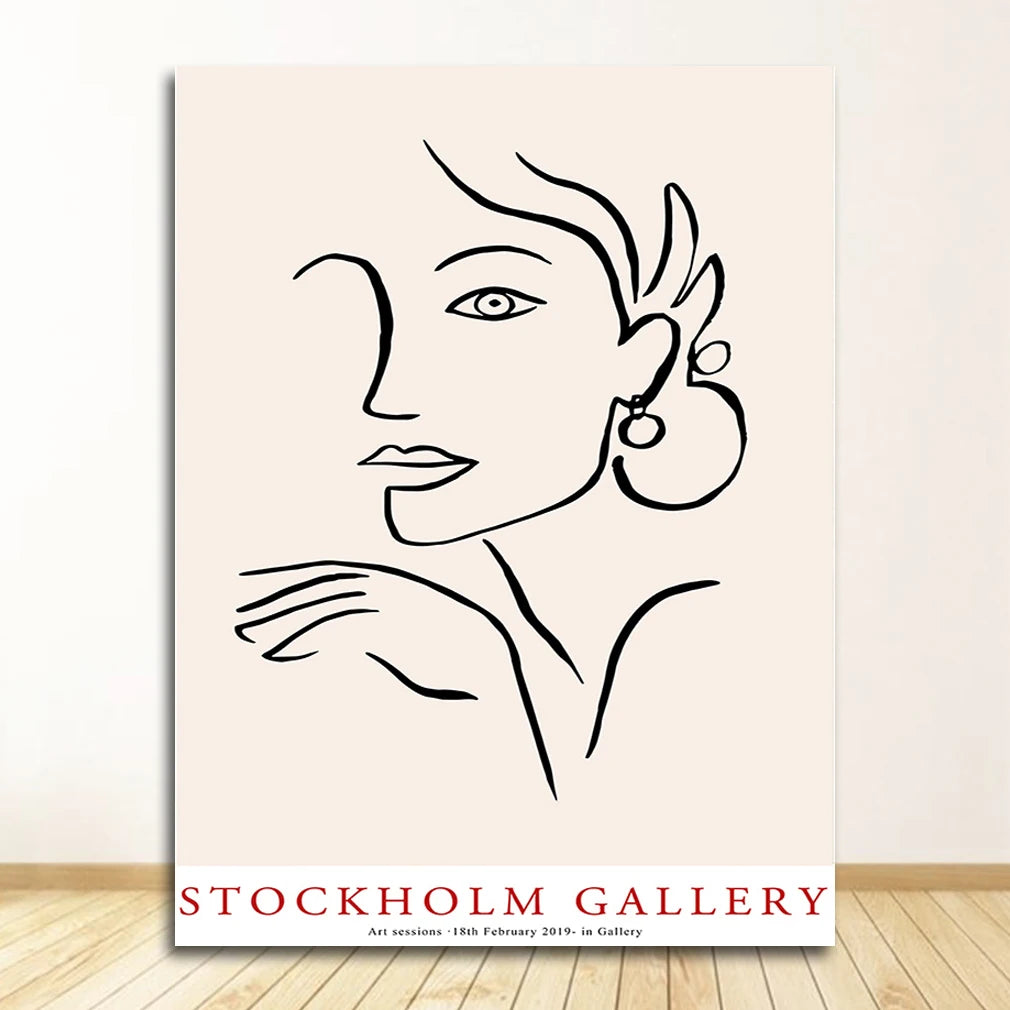 Print Wall Art Pictures Living Room Home Decor Abstract Scandinavia Trendy Boho Beige Colors Minimalist Canvas Painting Peaceful Pleasures Health and Wellness 0337XX01 40x60cm Unframed