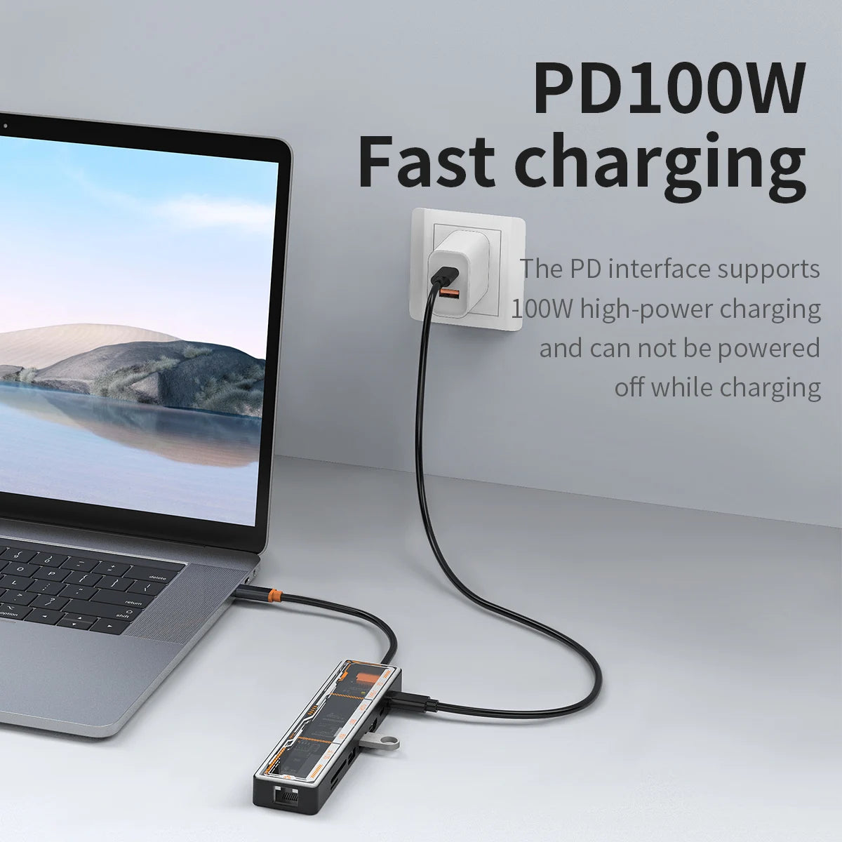 8-in-1 USB-C Docking Station | HDMI, PD 100W, RJ45, USB 3.0 USB-C Docking Station Peaceful Pleasures Health and Wellness