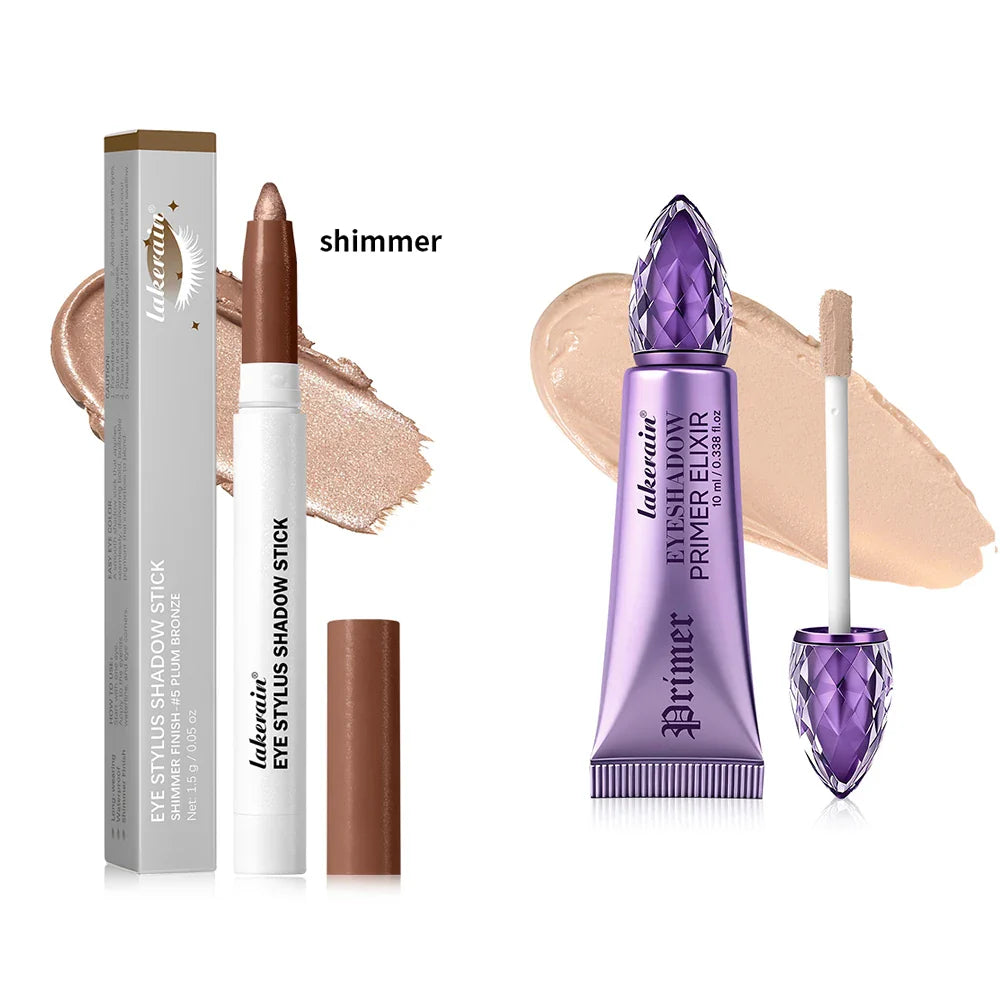 ibcccndc Eyeshadow Primer & Stick Combo – Waterproof, High Pigment