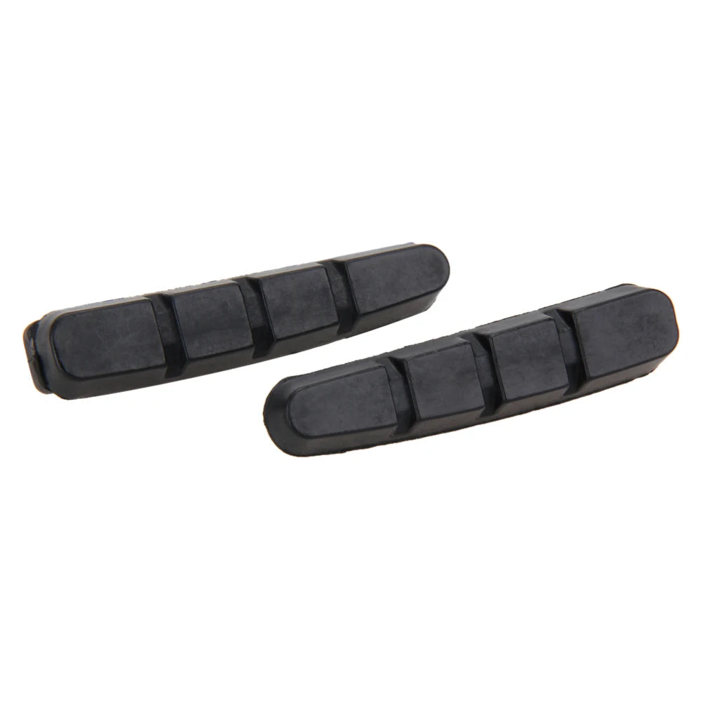 1-5 Pair 450TCR Road Bike Brake Pads 54mm for Alloy Rims Compatible with Dura Ace/Ultegra/105 Cartridge Lightweight (17g) Peaceful Pleasures Health and Wellness as show
