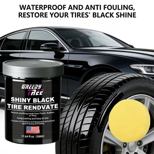 Tire Shine & Restorer | UV Protection for Tires, Plastic & Vinyl Tire Shine Restorer Oasis Select
