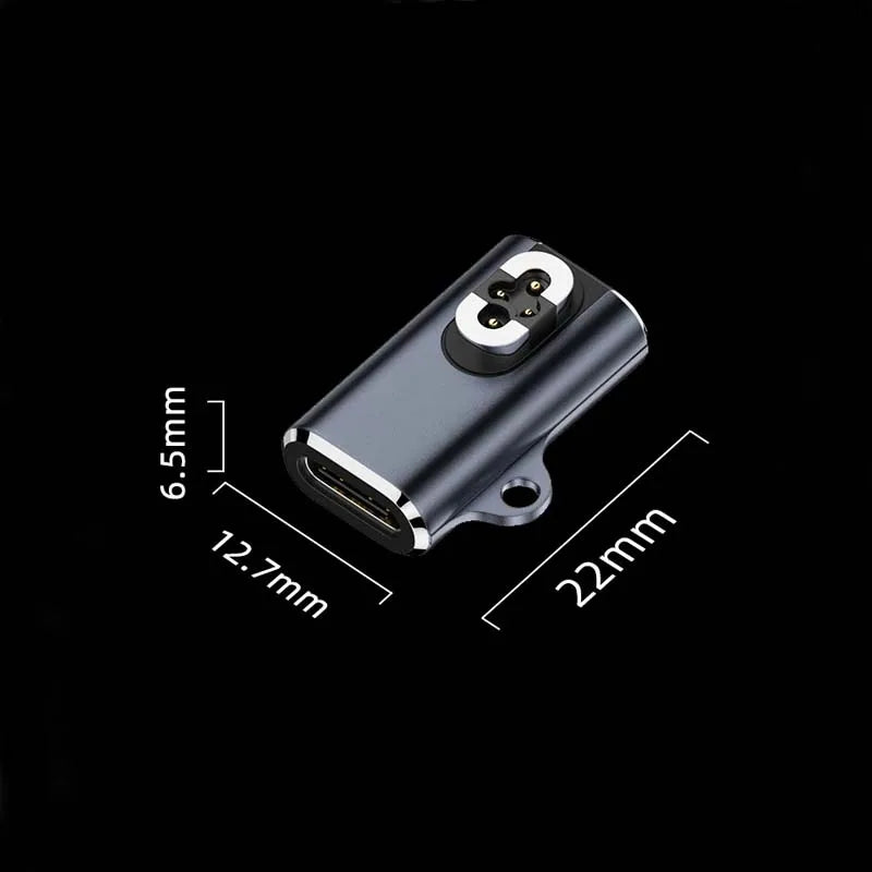 Portable Headphone Charger Adapter for SHOKZ OpenSwim Pro S710 USB C Fast Charging Converter for Shokz Magnetic Connector Peaceful Pleasures Health and Wellness