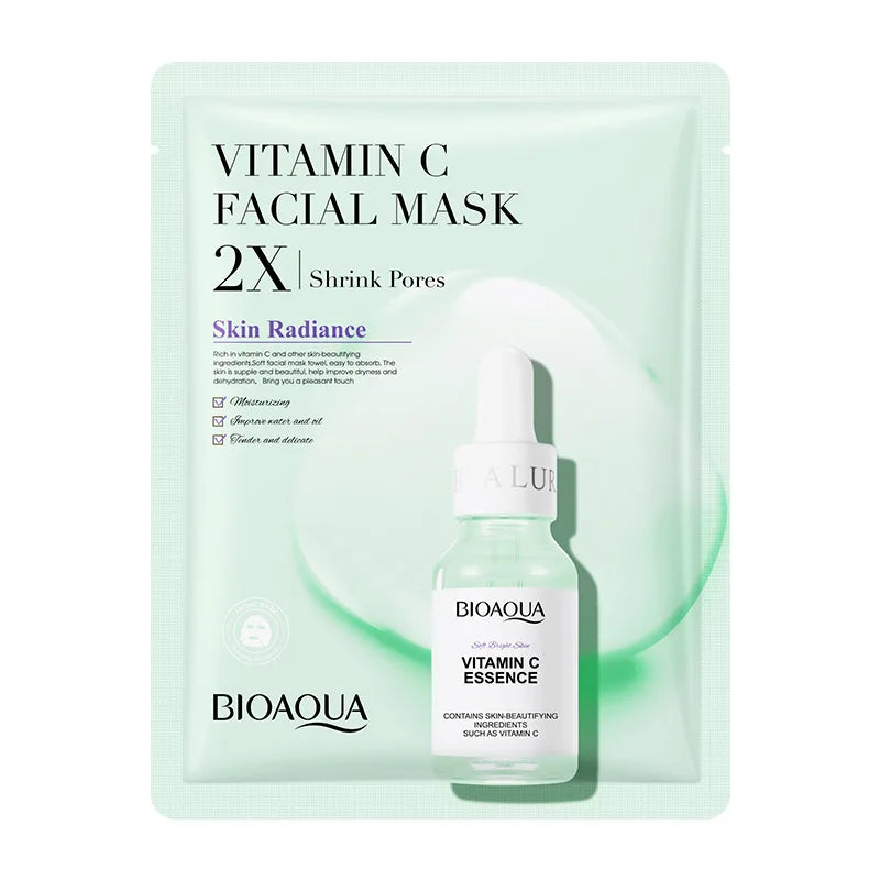 BIOAQUA Centella Collagen Sheet Masks 20pc | Hyaluronic Acid