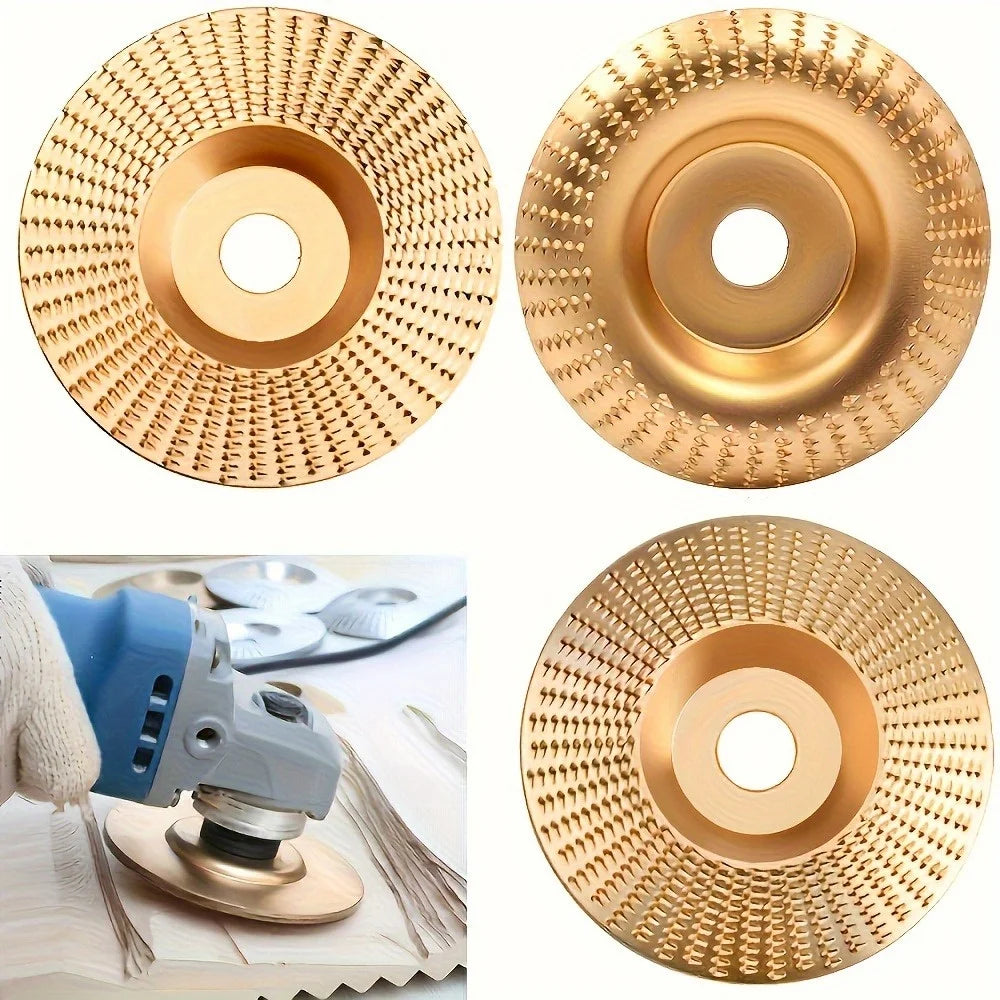 Wood Carving Grinding Wheel Disc Curved Surface Fine Polishing
