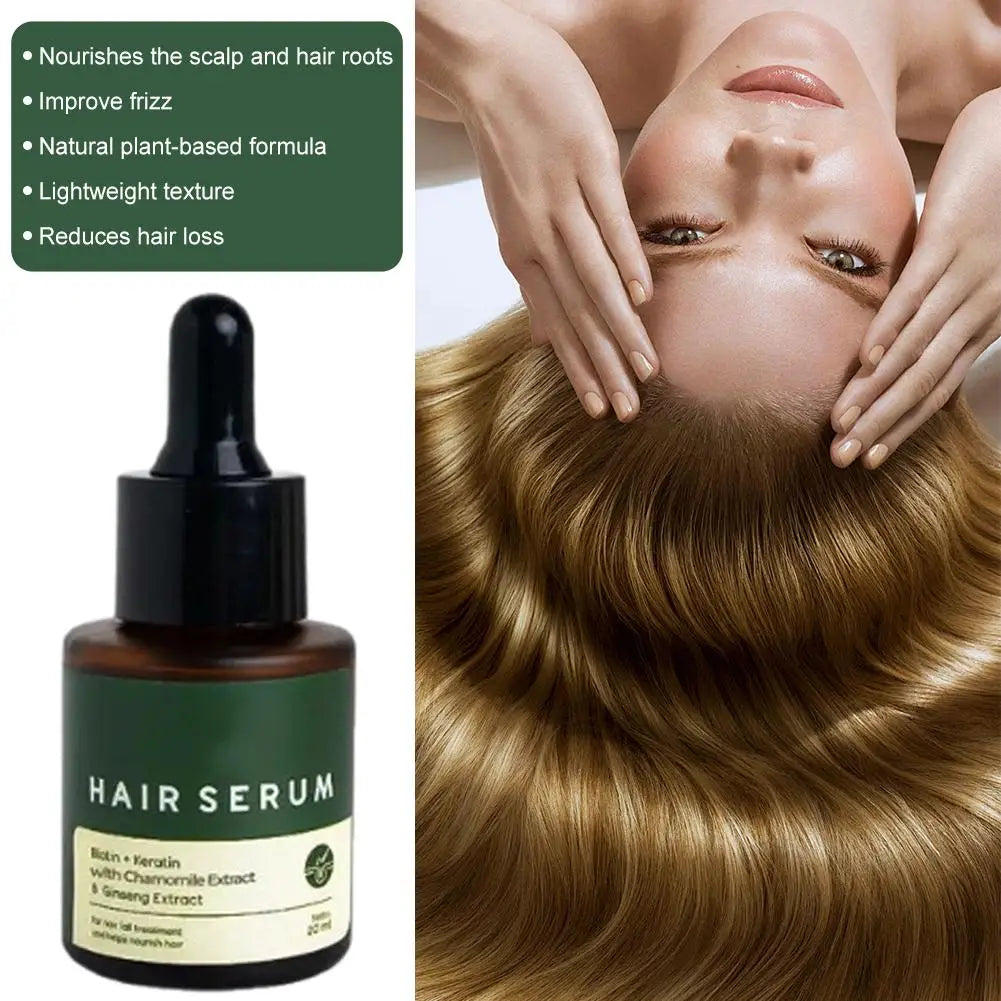 Rosemary Mint Hair Oil – Keratin & Biotin Scalp Serum 20ml