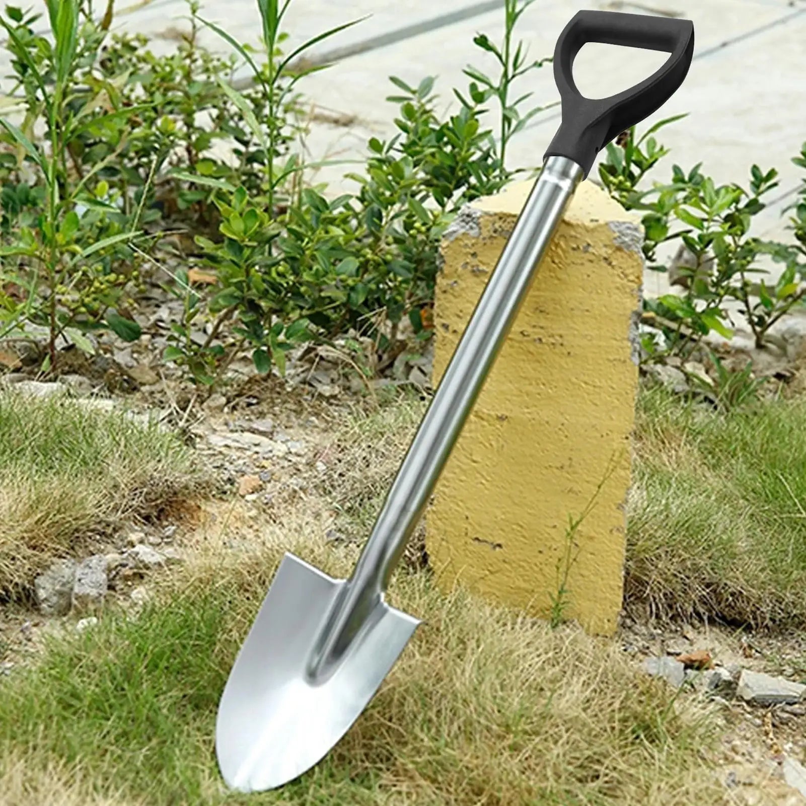 Snow Shovel Handle D Shape Replacement Scoop Grip Digging Shovel Handle for Raking Backyard Lawn Patio Farm Landscape Yard Peaceful Pleasures Health and Wellness