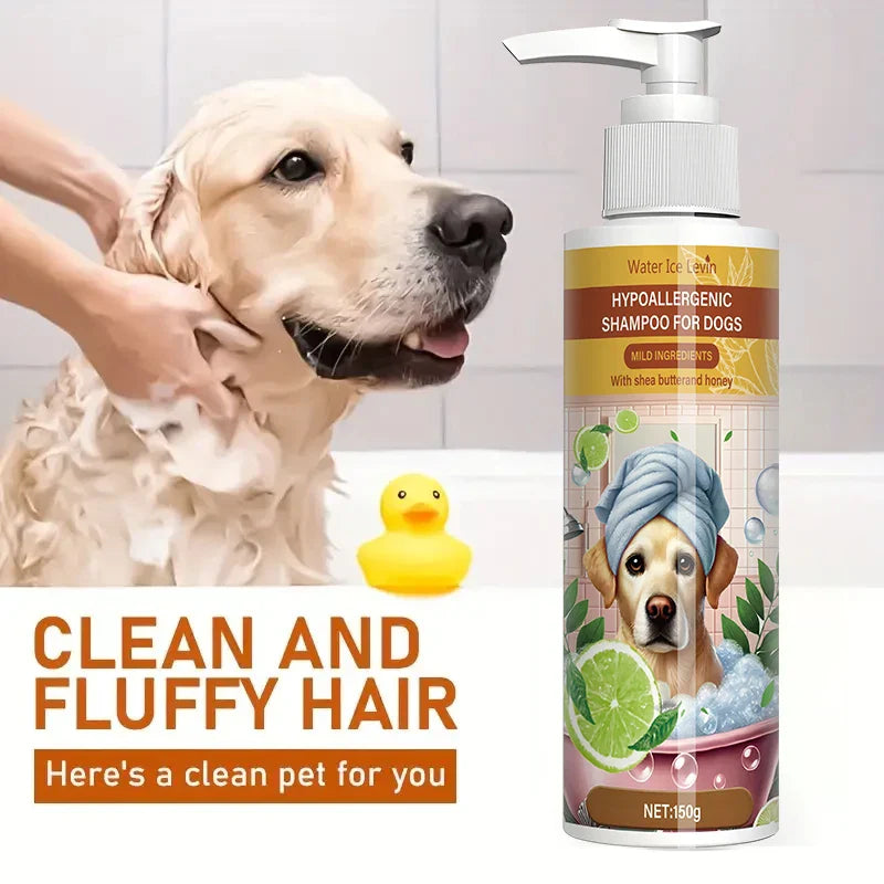 Pet Shampoo for Cats & Dogs – Deep Clean, Fresh Scent, Moisturizing