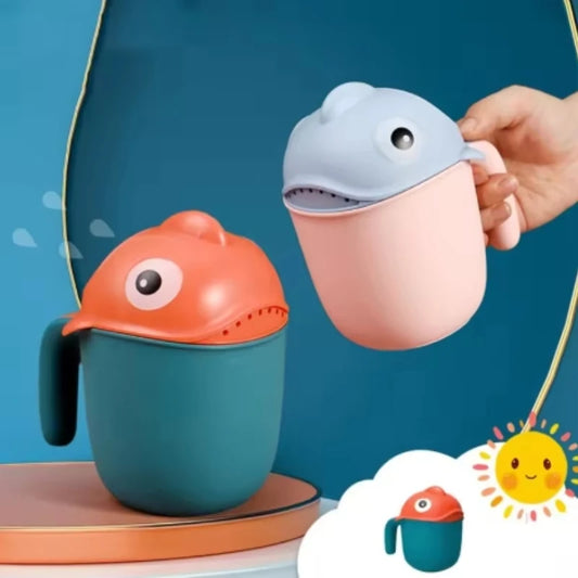 1/2pcs Fun children's shampoo cups, cute baby cartoon shampoo cups, bath toys, splash proof showerheads, bathroom accessories Peaceful Pleasures Health and Wellness