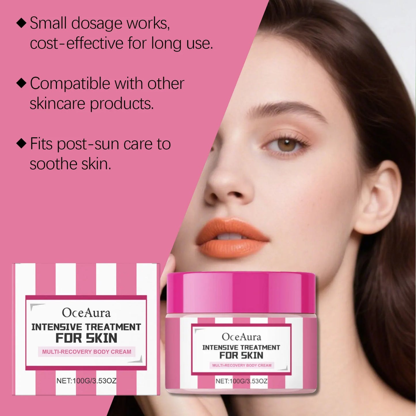 OceAura Body Moisturizing Cream – Firming & Hydrating 100g