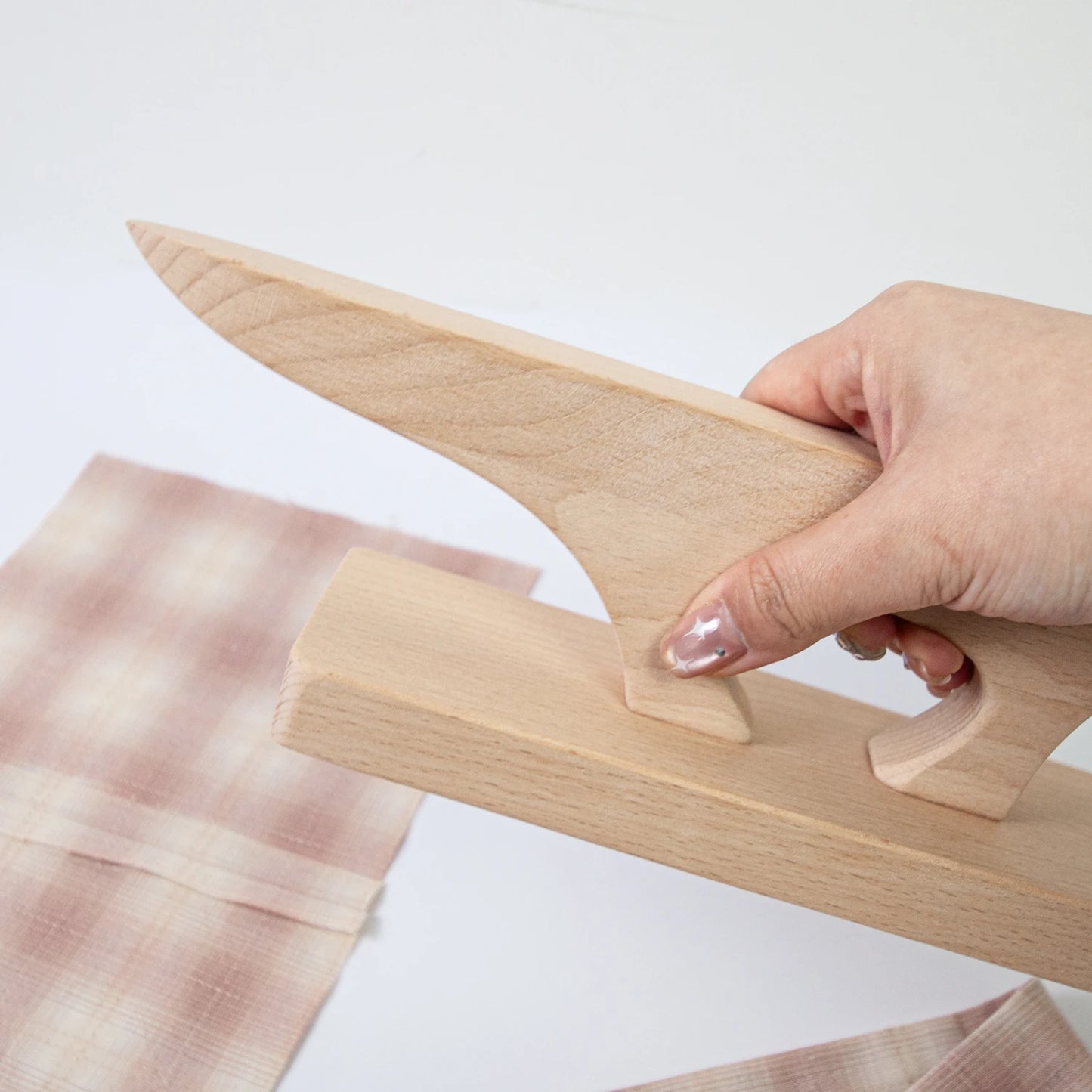 Wooden Point Presser and Clapper Beech Material for Sewing Craft Essential Tool Peaceful Pleasures Health and Wellness