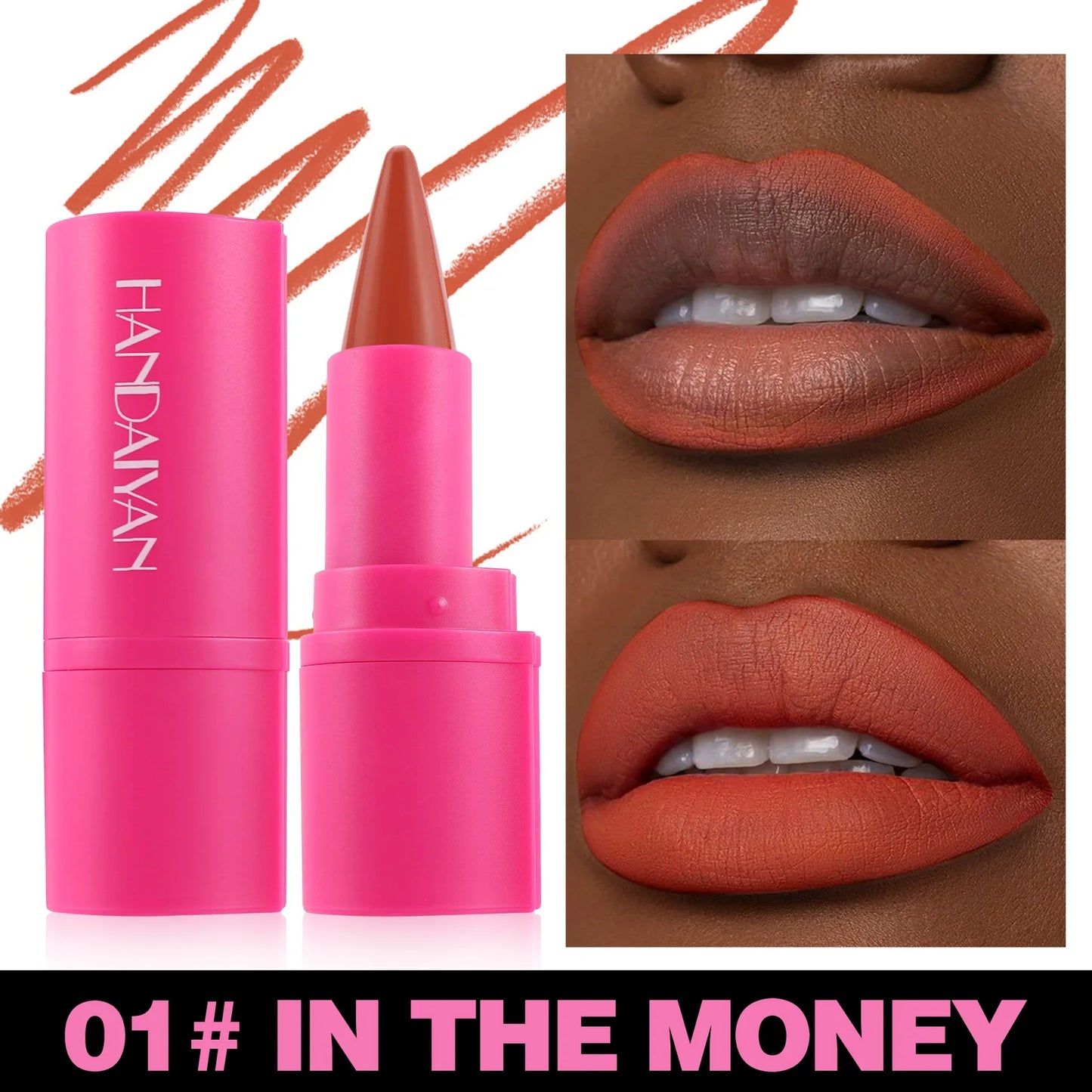 Handaiyan 2-in-1 Matte Lip Liner & Lipstick Pen | Waterproof