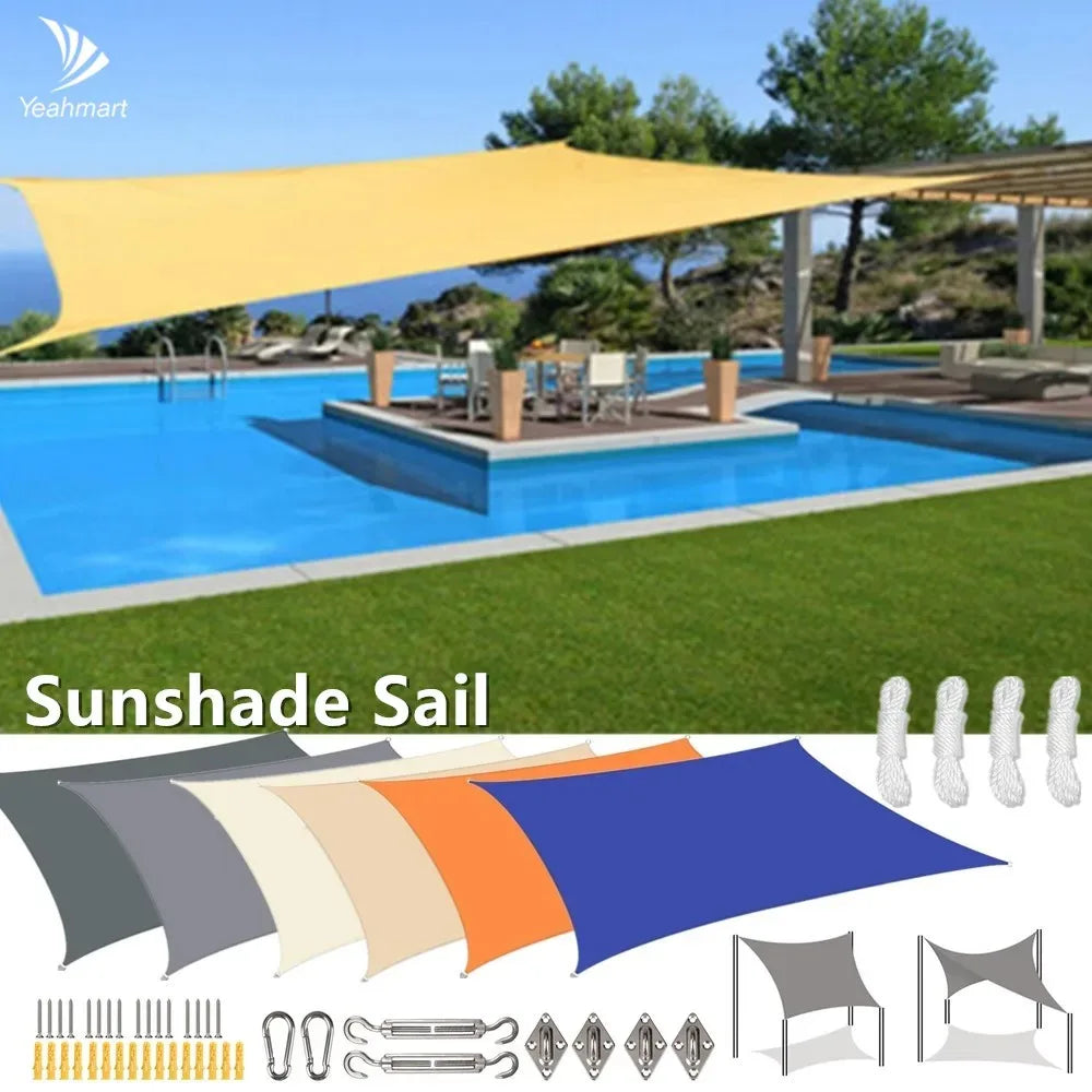 UV Block Shade Sail Canopy | Water Resistant Sun Shelter