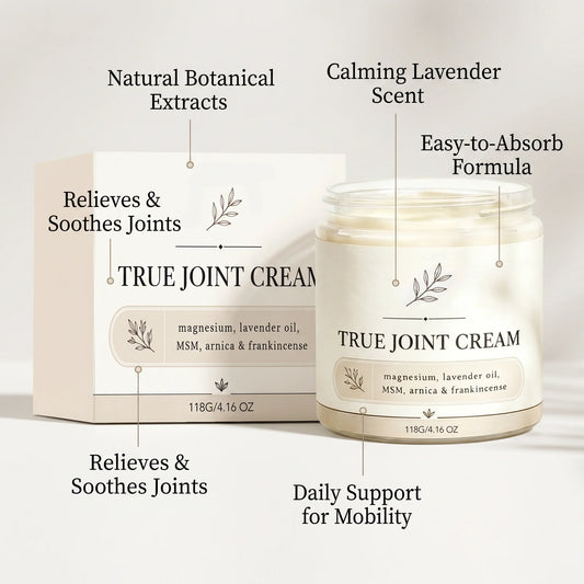Joint Cream 118g Joint & Muscle Relief Balm for Joint Stiffness, Muscle Soreness & Post-Workout Discomfort Relieve Stiffness Peaceful Pleasures Health and Wellness