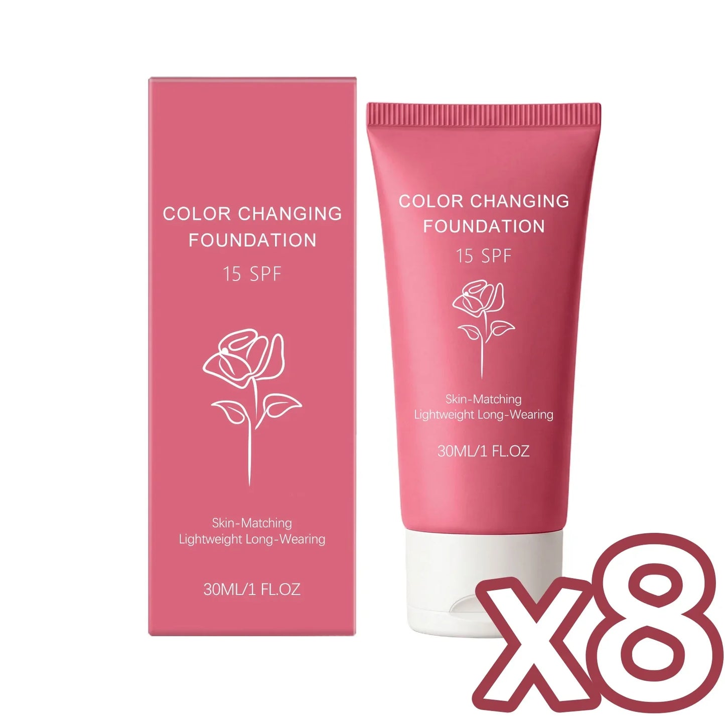 Color Changing Foundation SPF 15 – Lightweight & Hydrating