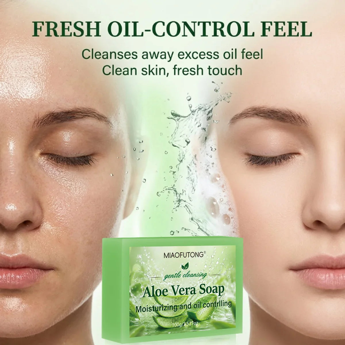Aloe Vera & Glycerin Soap – Moisturizing Body Bar All Skin