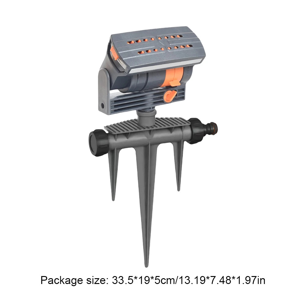 Oscillating Garden Sprinkler 16 Nozzles | Adjustable Lawn Sprayer
