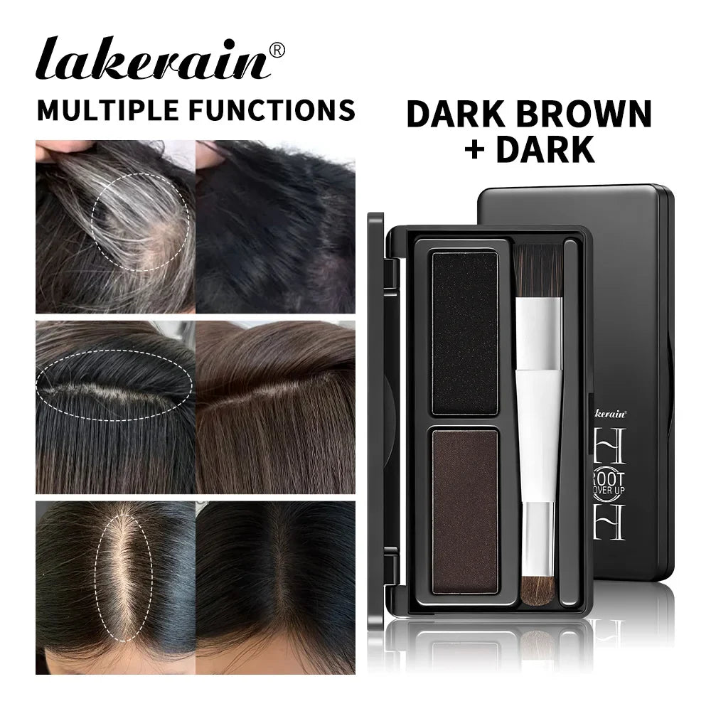 Hair Root Cover Up Powder Palette – Waterproof & Long-Lasting